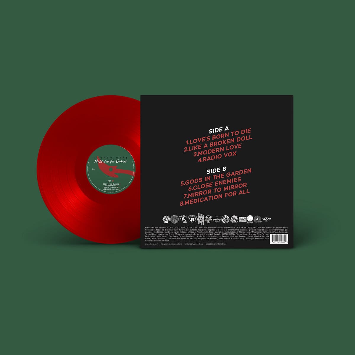 Vinil, verso